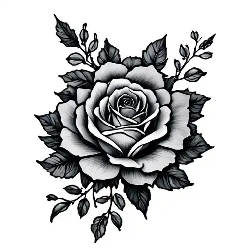 Birth Date tattoo design idea