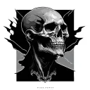 KNOWLEDGE THE POWER tattoo design idea