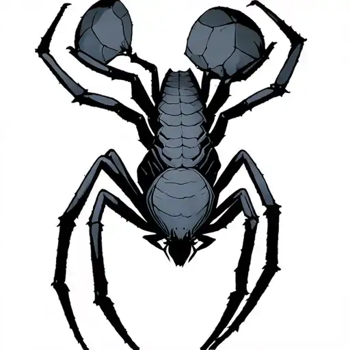 HxH Spider tattoo design idea