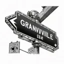Oxford North Carolina Granville street sign 204 mix tattoo design idea