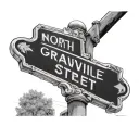 Oxford North Carolina Granville street sign 204 mix tattoo design idea