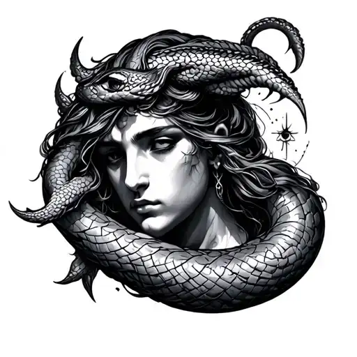 ophiuchus tattoo design idea