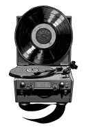Record Player tattoo design idea