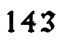 "143" tattoo design idea