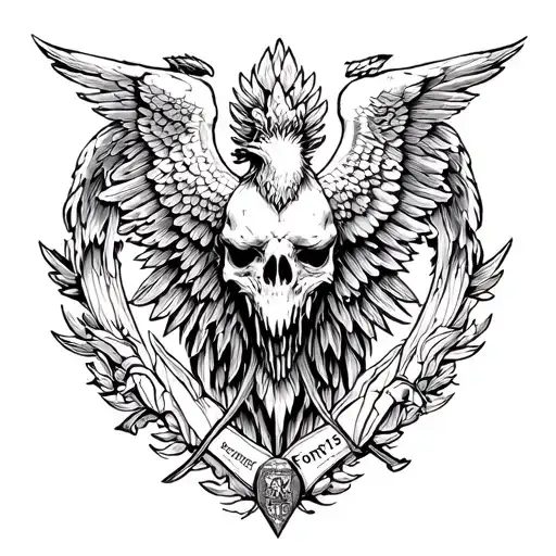 Semper Fortis tattoo design idea