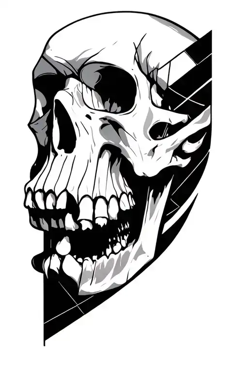 cheated death  tattoo design idea