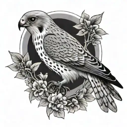 Kestrel tattoo design idea