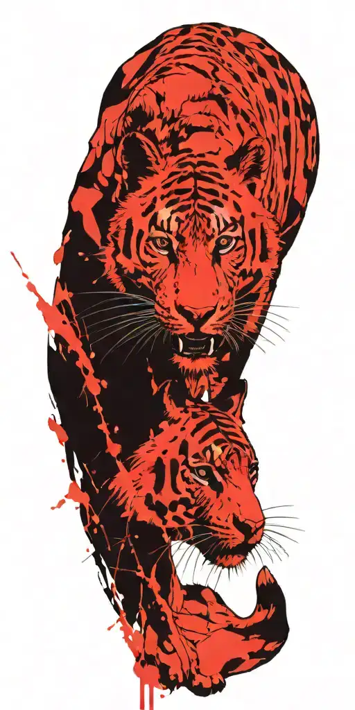 animals tattoo design idea