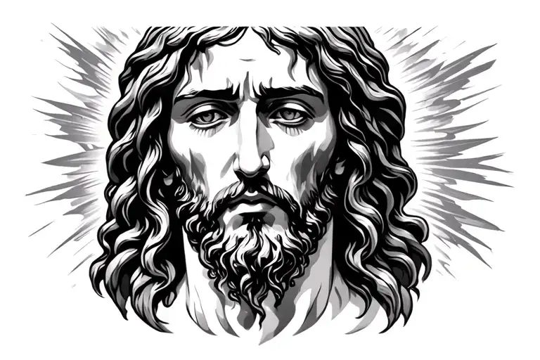 jesus wept tattoo design idea