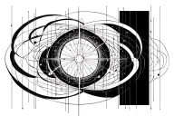 Quantum Rectanglement with electrons Nucleus tattoo design idea
