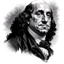 Benjamin Franklin tattoo design idea