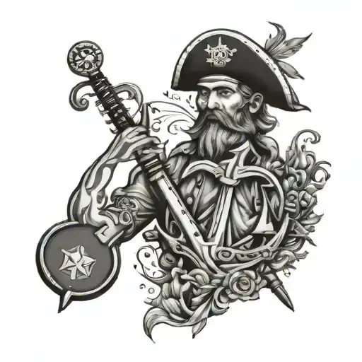 Seafarers tattoo design idea