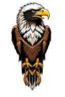 eagle tattoo design idea
