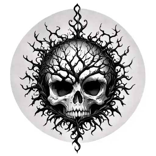Poison Tree tattoo design idea