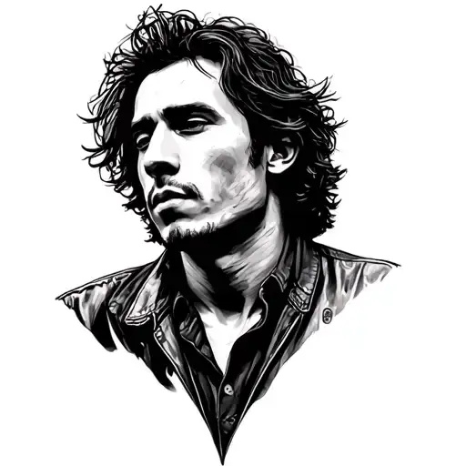 Jeff Buckley tattoo design idea