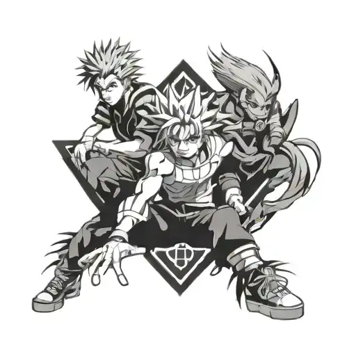hunter x hunter tattoo design idea
