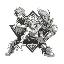 hunter x hunter tattoo design idea