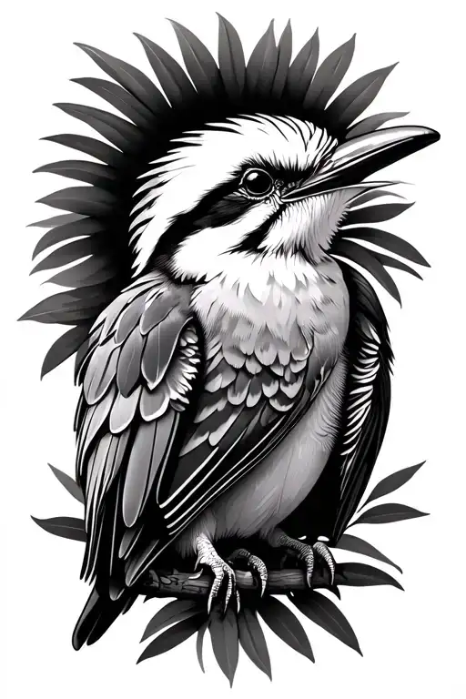 kookaburra tattoo design idea
