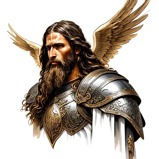 Armor Of God Bible  tattoo design idea