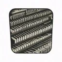 Piano keys tattoo design idea