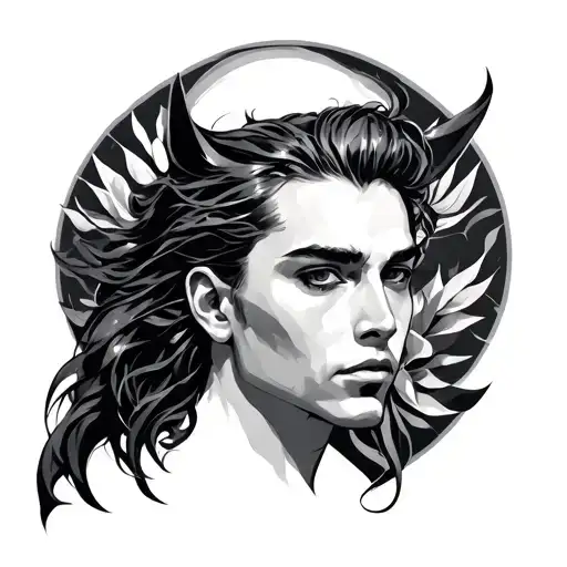 tony , gemini , 🇬🇪 tattoo design idea