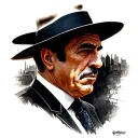 scarface, godfather, mafia tattoo design idea