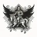 Cossack tattoo design idea