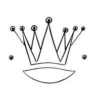 crown tattoo design idea