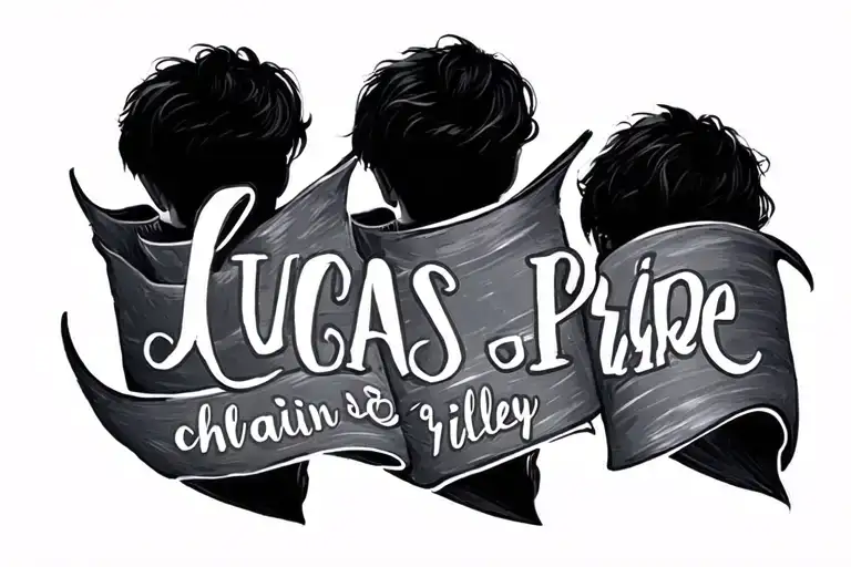 names charli, lucas, riley inspire tattoo tattoo design idea
