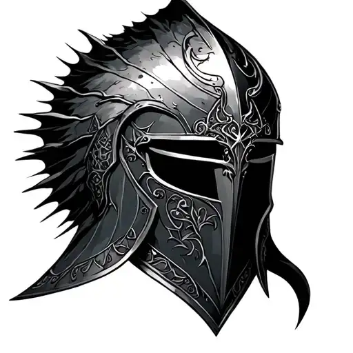 helmet of salvation, breastplate of righteousness tattoo design idea