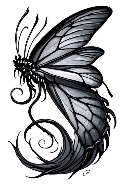 metamorphosis tattoo design idea