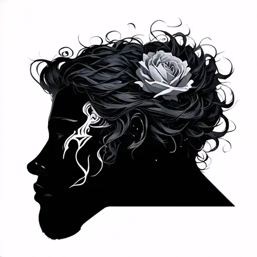 Migraine tattoo design idea