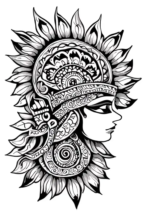 huichol tattoo design idea