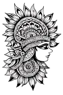 huichol tattoo design idea