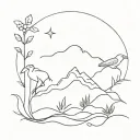 the crazy life tattoo design idea