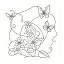 the crazy life tattoo design idea