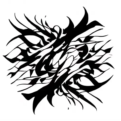 fall apart tattoo design idea