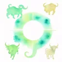 Gemini, Leo, Aquarius and Taurus tattoo design idea