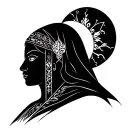 High Priestesses tattoo design idea