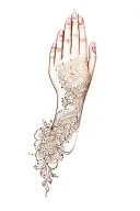 henna tattoo design idea