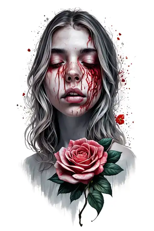 almost died tattoo design idea