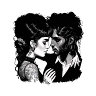 first date tattoo design idea