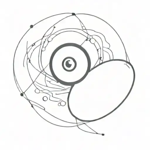 billiard ball tattoo design idea