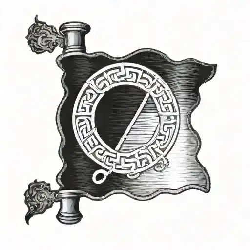 Ireland flag tattoo design idea