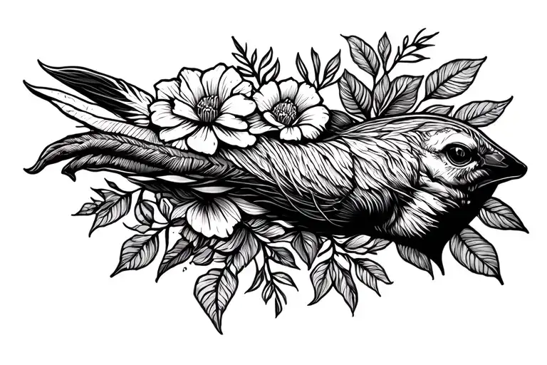 outdoors arm sleeve tattoo design idea