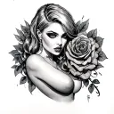 Slut tattoo design idea