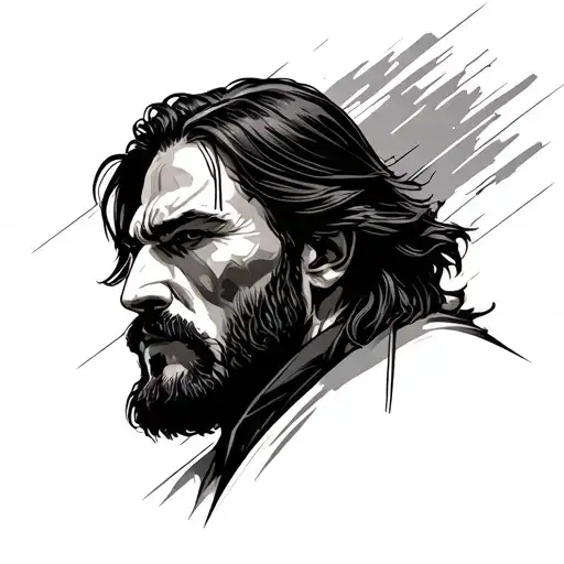 John Wick tattoo design idea