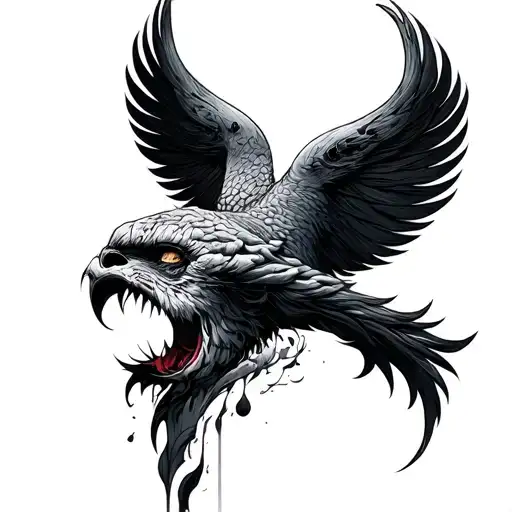 Fortitude, line, voice, pillar, father tattoo design idea