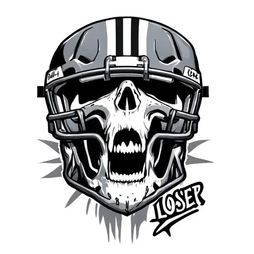 Fantasy Football Loser tattoo design idea