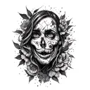 Pain Comes Strength tattoo design idea